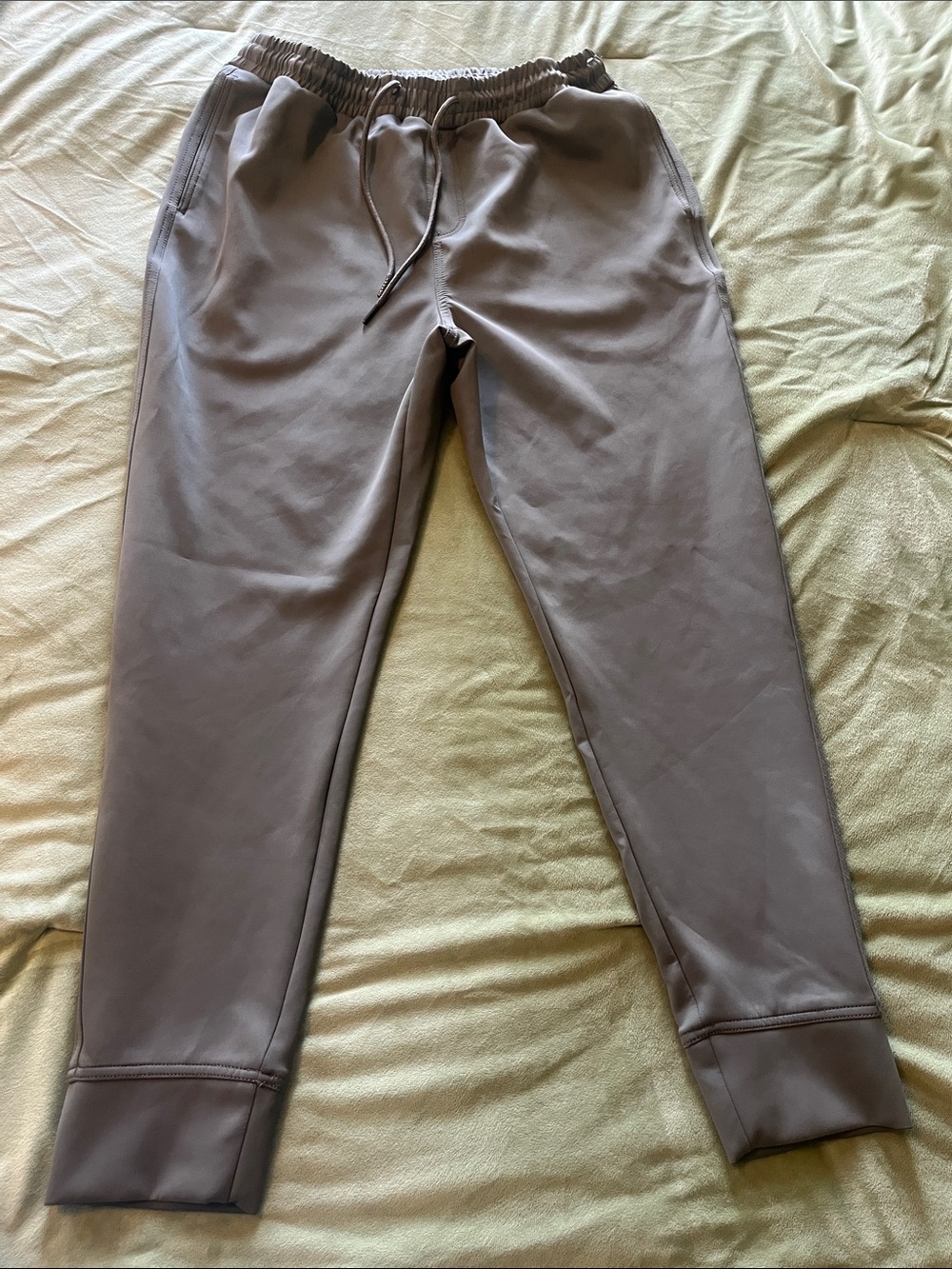 Unisex Casual Drawstring Joggers - Grey